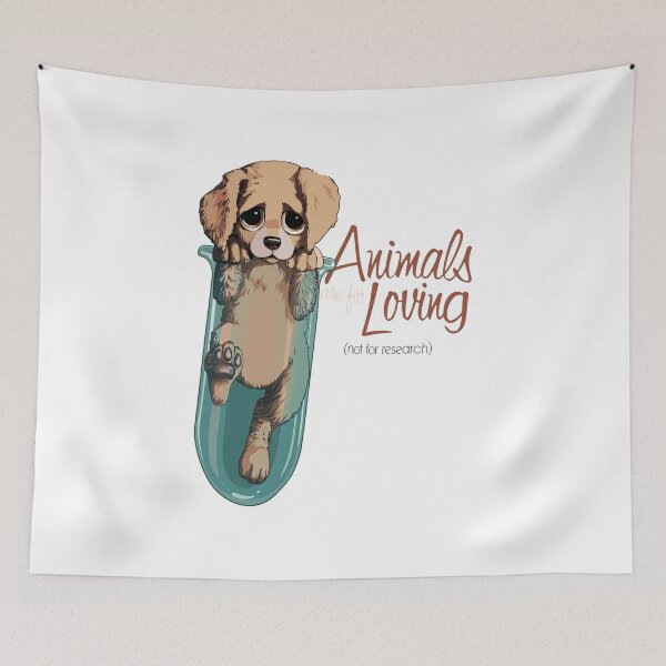Item preview, Animals Are For Loving Not For Research designed and sold by ArtSantosv.