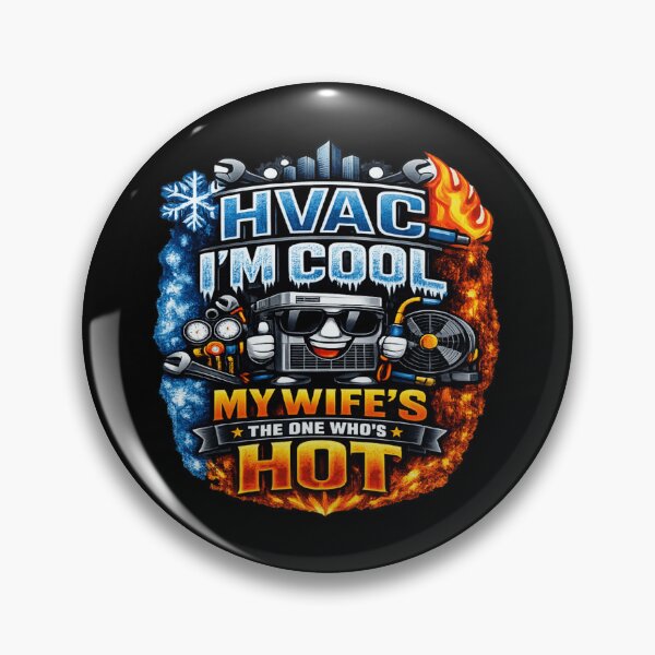 Item preview, Funny HVAC Tech Cooling & Heating Humor Design designed and sold by FrozenHeat97.