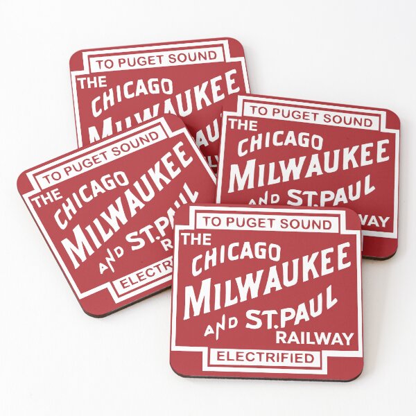 Item preview, Chicago, Milwaukee and St. Paul Electrified Puget Sound Logo designed and sold by Trains-and-Rail.