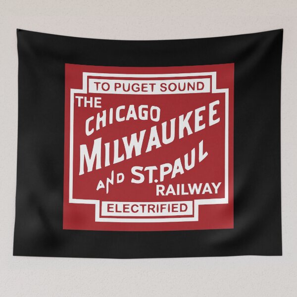 Item preview, Chicago, Milwaukee and St. Paul Electrified Puget Sound Logo designed and sold by Trains-and-Rail.