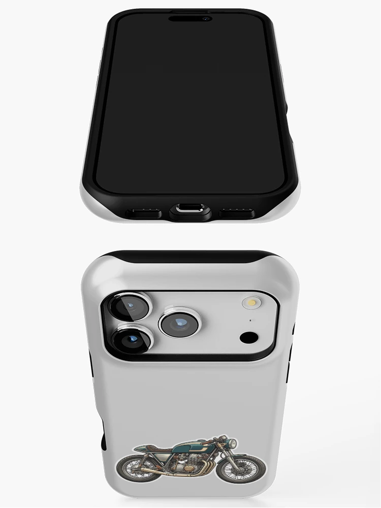 Thumbnail 3 of 4, iPhone Case, Midnight Cafe Racer designed and sold by Stylestickers55.
