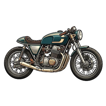 Artwork thumbnail, Midnight Cafe Racer by Stylestickers55
