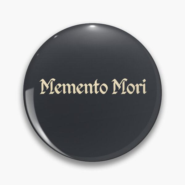 Item preview, Memento Mori | Remember You Must Die | Stoic Latin Quote | Classical Wisdom designed and sold by semenol.