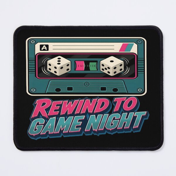 Item preview, Board Game Night Vibes Funny Retro Meeple Boardgamer designed and sold by PozivoPlus.