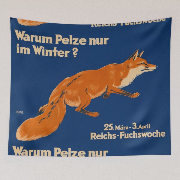 Item preview, Reichs Fuchswoche German Fox Campaign designed and sold by artofuniverse.
