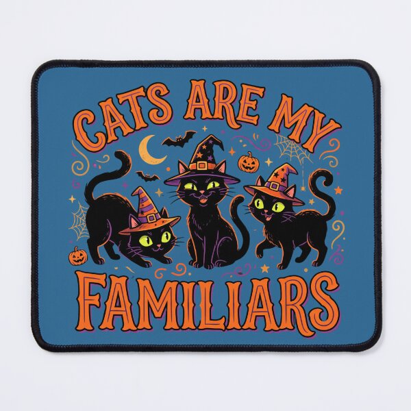 Item preview, CATS ARE MY FAMILIARS designed and sold by DigitalDreamStudio.