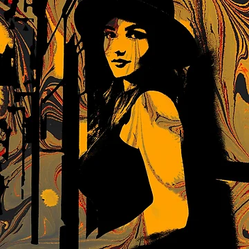 Artwork thumbnail, Abstract Amber by RAMIRELLI