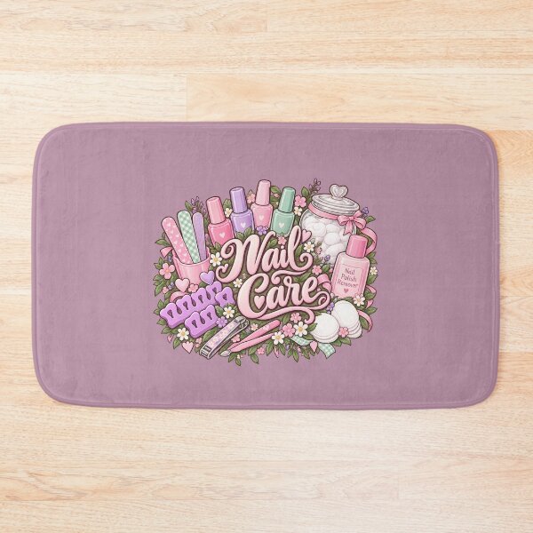 Item preview, Pretty Pastel Nail Care – Floral Manicure and Pedicure Essentials designed and sold by Britishdelights.
