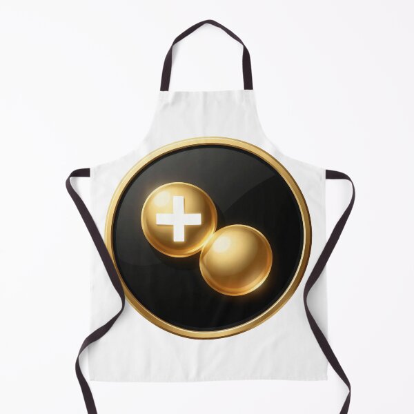 Item preview, Golden Proton & Neutron | Luxury Nuclear Physics Symbol designed and sold by simaso.