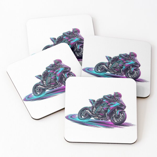Item preview, Neon Street Machine Motorcycle designed and sold by Stylestickers55.