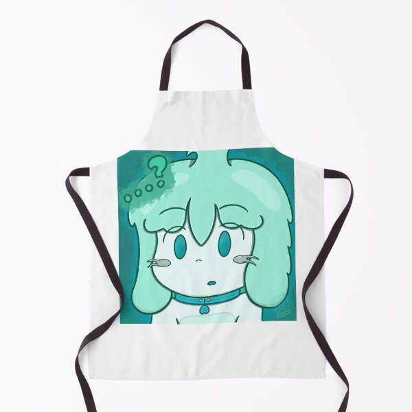Item preview, Cute Confused Mint Dog Doodle - Question Mark Pastel Mascot designed and sold by Kutiafacedwo.