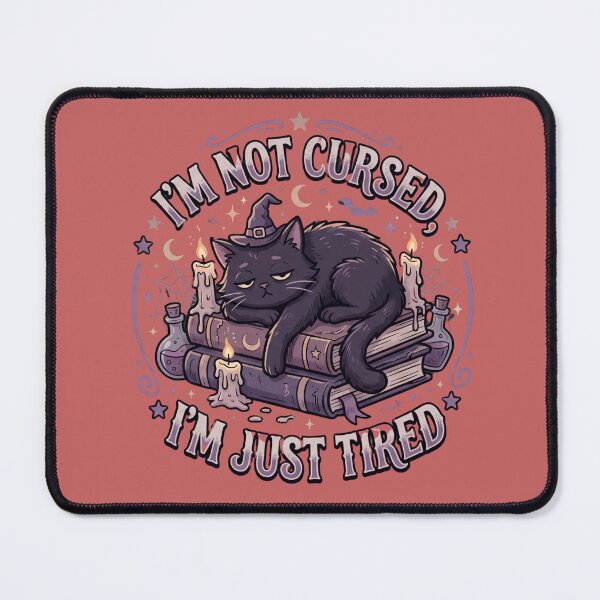 Item preview, I'M NOT CURSED, I'M JUST TIRED designed and sold by DigitalDreamStudio.