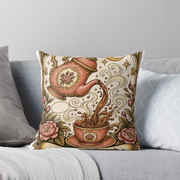 Item preview, Vintage Teapot Tarot Style Beast Friend Tea Lover designed and sold by Mnyus shop.
