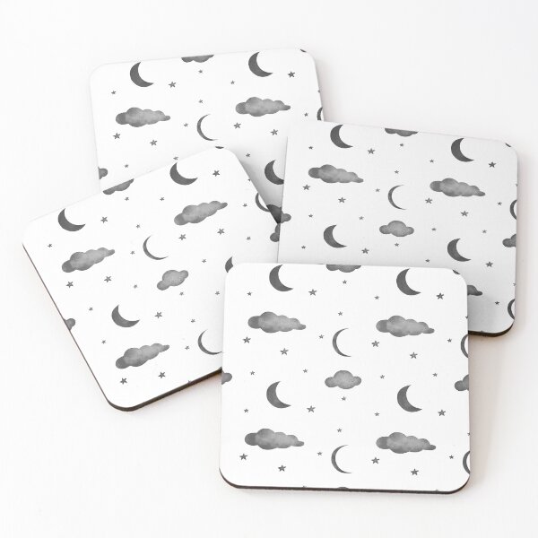 Item preview, Celestial pattern - Black and Gray designed and sold by noob publishing.