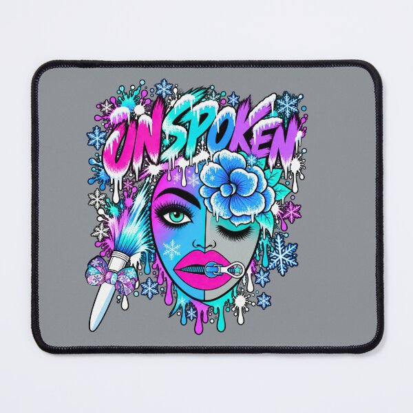 Item preview, Unspoken – Winter Girl Graffiti Art designed and sold by Aimetoi.