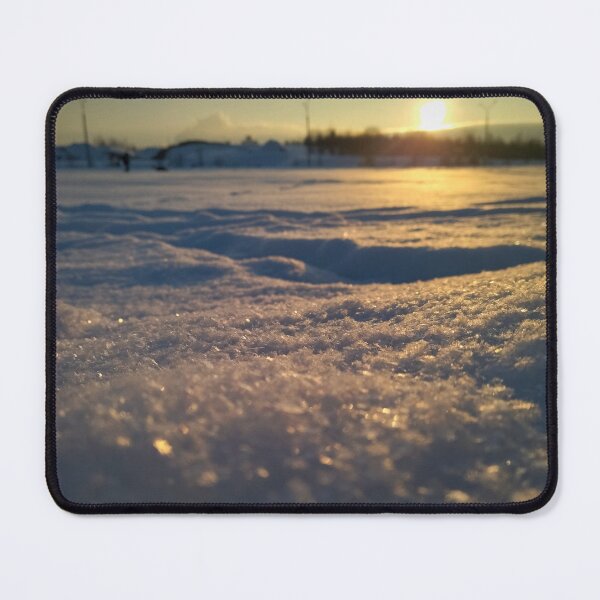 Item preview, Golden Hour Sparkle on Winter Snow designed and sold by Sky-99.