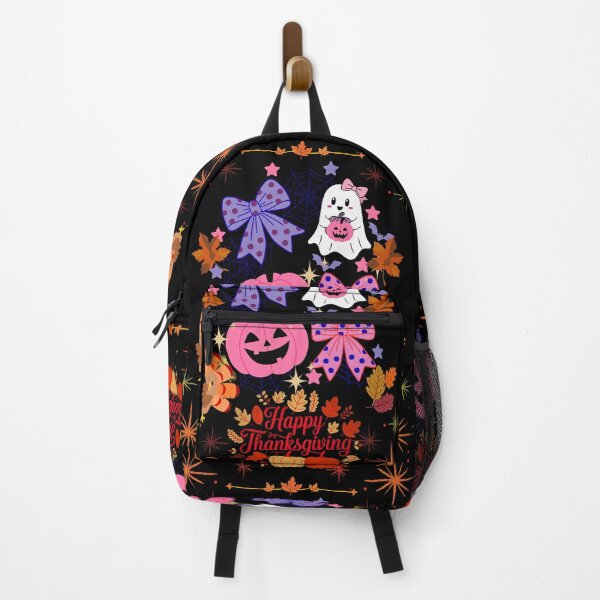 Item preview, Cute Pink Thanksgiving Turkey and Halloween Ghost Coquette Autumn Graphic designed and sold by Sonaroyalisticshop.