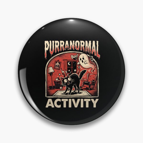 Item preview, PURRANORMAL ACTIVITY designed and sold by DigitalDreamStudio.