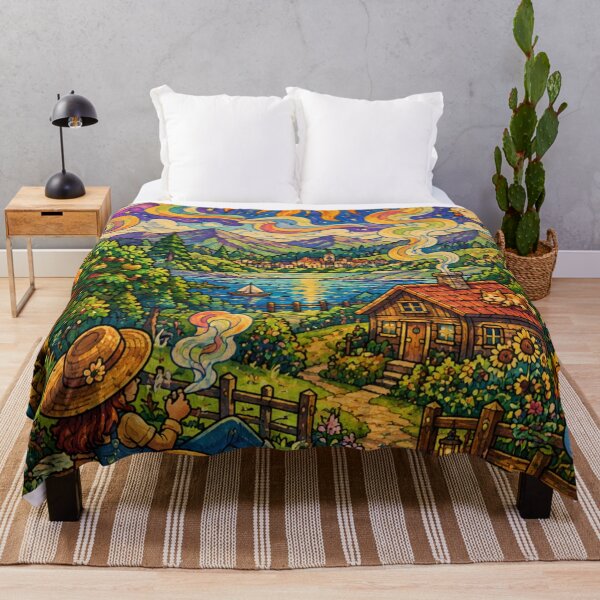 Item preview, Stardew Valley but trippy designed and sold by FeelTheDrawing.