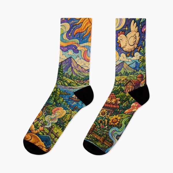 Item preview, Stardew Valley but trippy designed and sold by FeelTheDrawing.