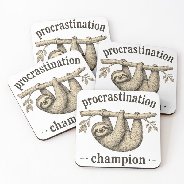 Item preview, procrastination champion designed and sold by alehousephoto.