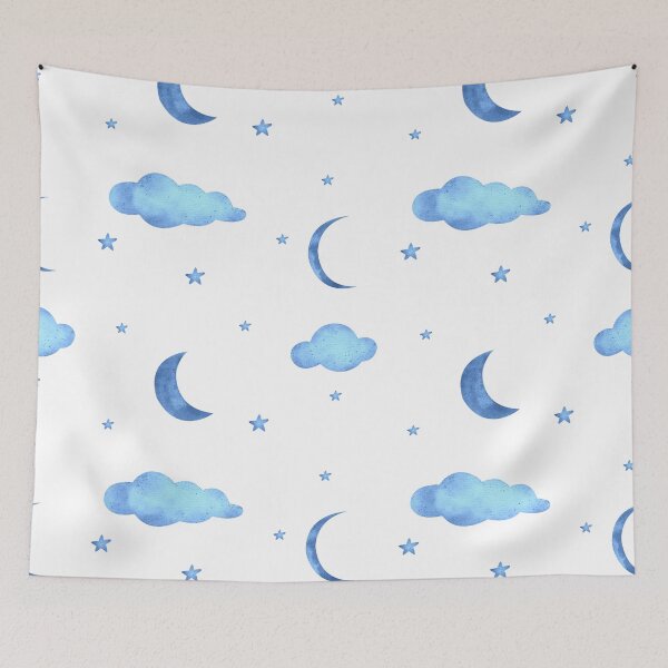 Item preview, Celestial pattern - Blue designed and sold by noob publishing.