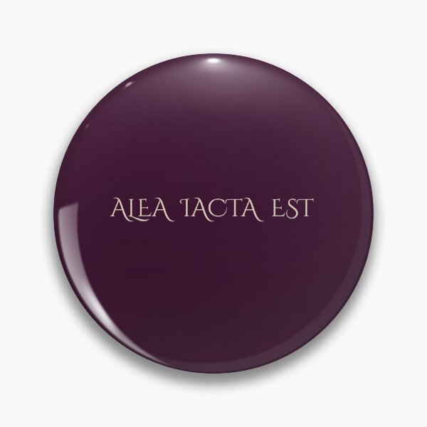 Item preview, Alea Iacta Est | The Die Is Cast | Legendary Latin Quote | Roman History designed and sold by semenol.