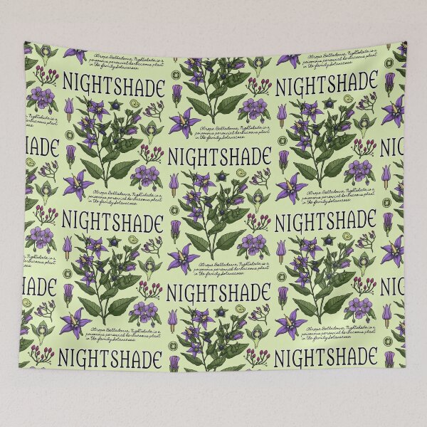Item preview, New - Nightshade Botanical designed and sold by Wonderspell Studio.