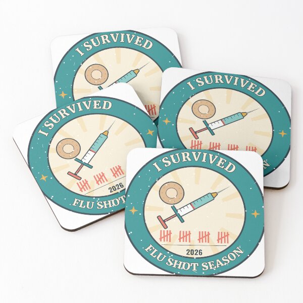 Item preview, I Survived Flu Shot Season designed and sold by Phaedra Jones.