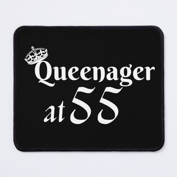 Item preview, Queenager at 55 Birthday Queen designed and sold by DesignsVault.