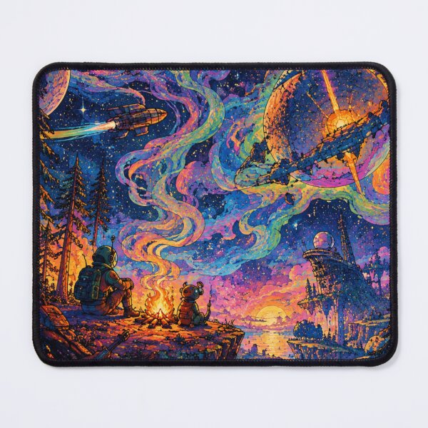 Item preview, Trippy Outer Wilds designed and sold by FeelTheDrawing.