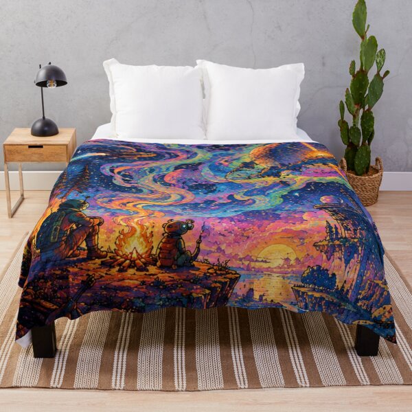 Item preview, Trippy Outer Wilds designed and sold by FeelTheDrawing.