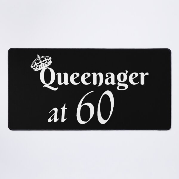 Item preview, Queenager at 60 Birthday Queen designed and sold by DesignsVault.