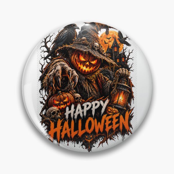 Item preview, Sinister Pumpkin Witch with Raven and Lantern designed and sold by InterStore78.
