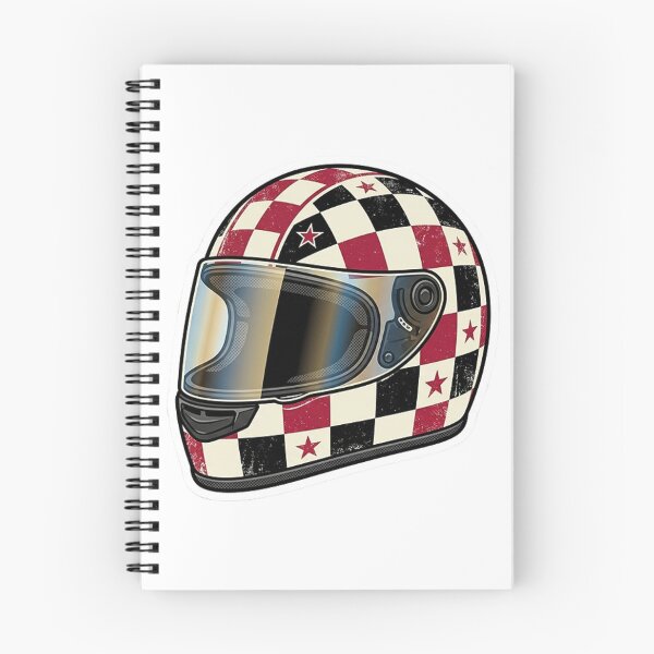 Item preview, Retro Racing Helmet Sticker designed and sold by Stylestickers55.