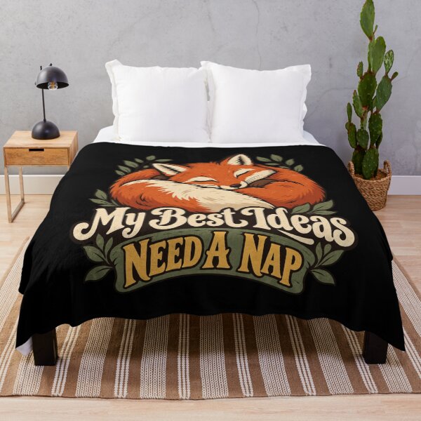 Item preview, My Best Ideas Need A Nap designed and sold by Good Mood Foundry.