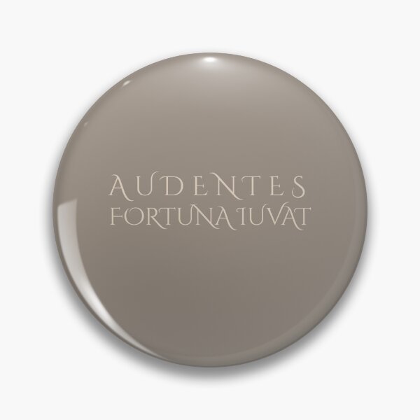 Item preview, Audentes Fortuna Iuvat | Fortune Favors the Brave | Classical Latin Quote designed and sold by semenol.