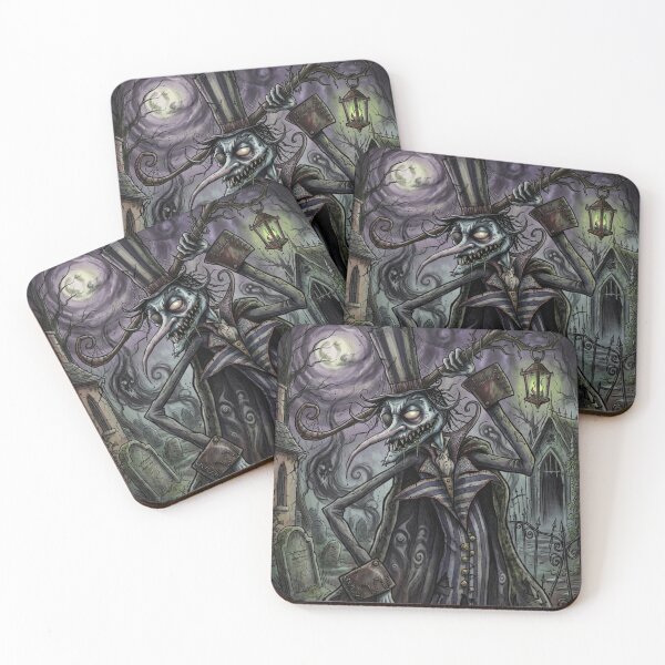 Item preview, The Top Hat man prowls the dark desolate streets at night looking for victims designed and sold by Vintage Designs +.