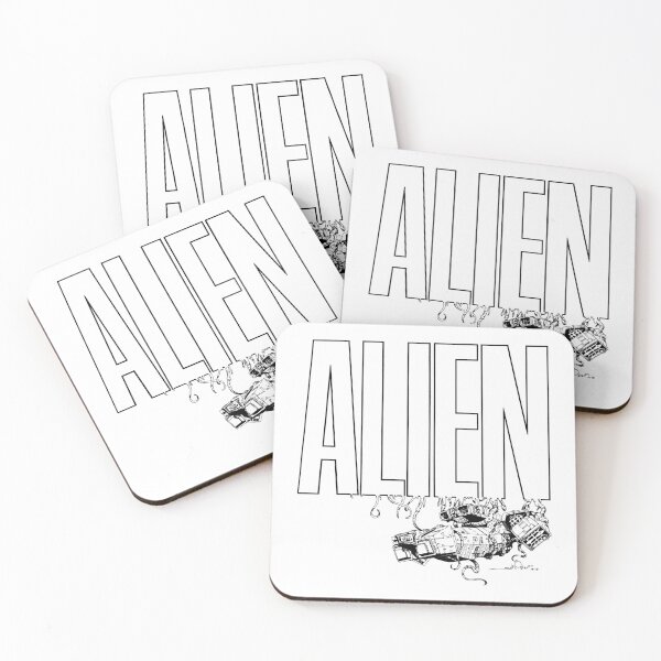 Item preview, Alien Illustrated designed and sold by The Common Tee.