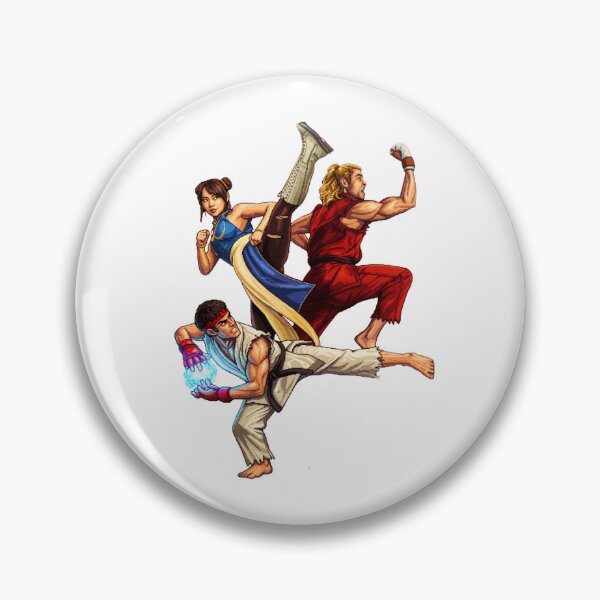Item preview, Ryu Ken Chun Li Street Fighter 2026 Movie Pixel Art designed and sold by Ctrl+AltGalaxy.