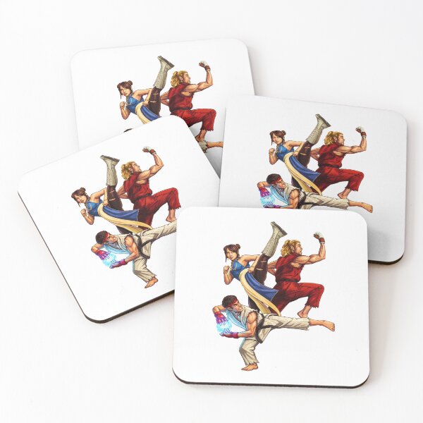 Item preview, Ryu Ken Chun Li Street Fighter 2026 Movie Pixel Art designed and sold by Ctrl+AltGalaxy.