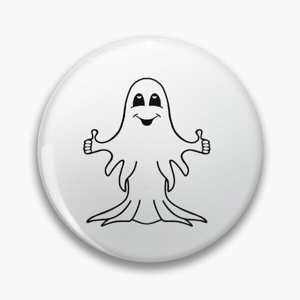 Item preview, Funny Thumbs Up Halloween Ghost designed and sold by Sartoris Art.
