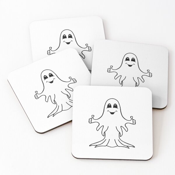 Item preview, Funny Thumbs Up Halloween Ghost designed and sold by Sartoris Art.