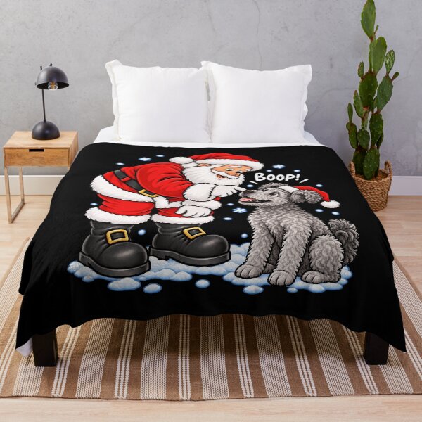 Item preview, Funny Pumi Dog Santa Boop Merry Chirstmas Mom Dad designed and sold by rafaeltto.