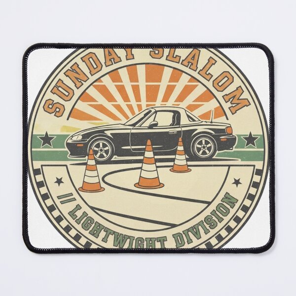 Item preview, Sunday Slalom NB Roadster Cone Club Badge designed and sold by theTrendForge.