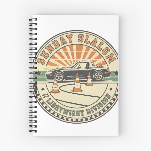 Item preview, Sunday Slalom NB Roadster Cone Club Badge designed and sold by theTrendForge.