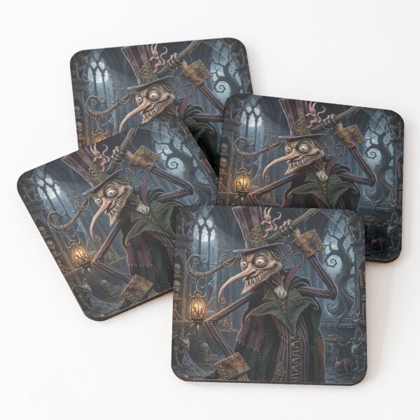 Item preview, The Top Hat man in a gothic sanctuary preparing to leave to look for victims in the streets designed and sold by Vintage Designs +.