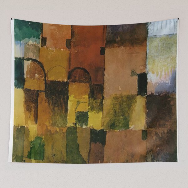 Item preview, Paul Klee - Red And White Domes 1914 designed and sold by lanaverera.