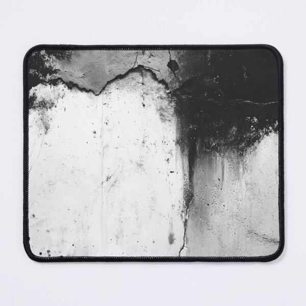 Item preview, White Plaster Peeling from Dark Charcoal Base designed and sold by Piotrek0001.