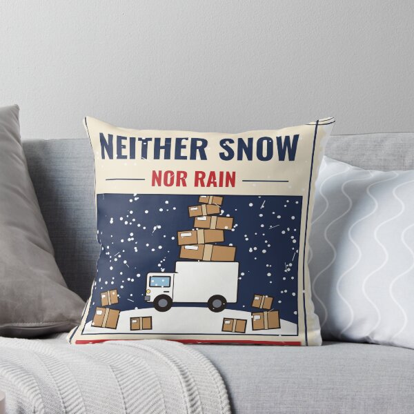 Item preview, Neither Snow Nor Rain Nor Peak Season designed and sold by Phaedra Jones.